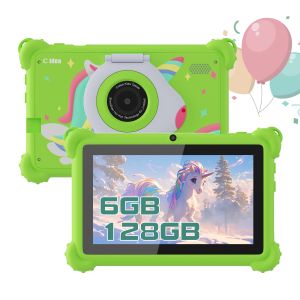 C idea 2024 Kids Learning Tablet Android 12 Pre Loaded Apps and Durable Design