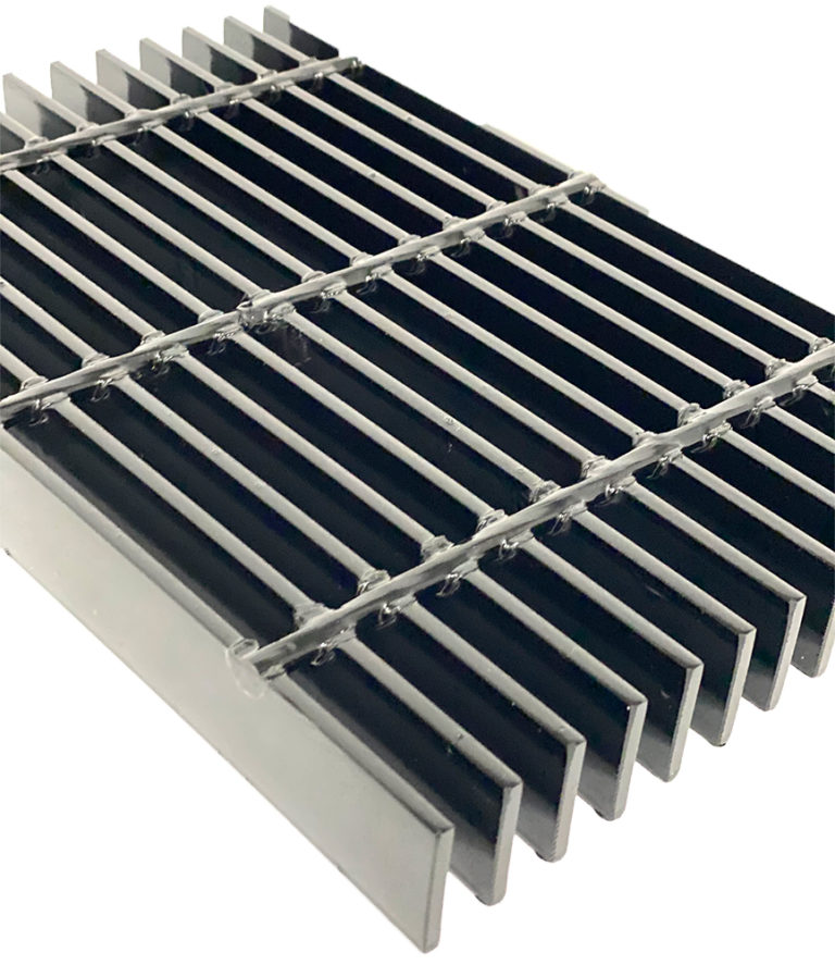Swage-Locked Riveted Smooth Steel Grating for Heavy Duty Applications