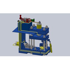 Bridge Construction Elbow Cold Forming Machine 25MPa Work Pressure HYLW