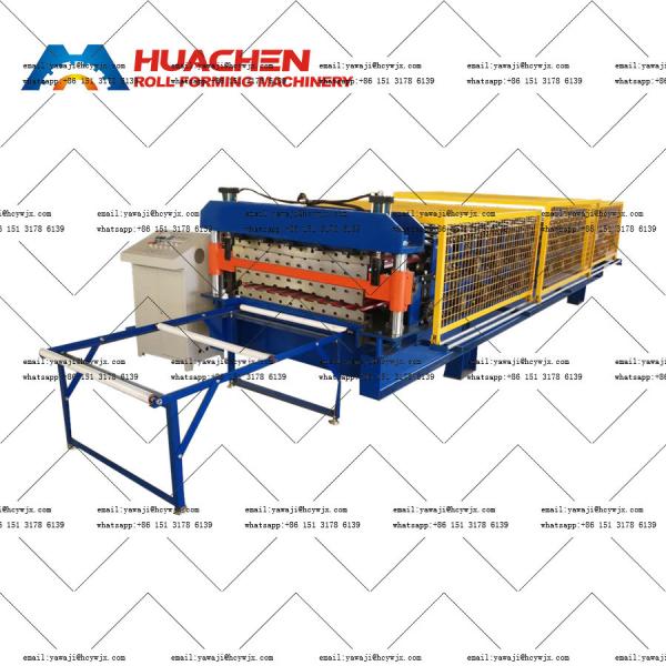 Buy Aluminum Sheet Double Deck Roll Forming Machine at wholesale prices