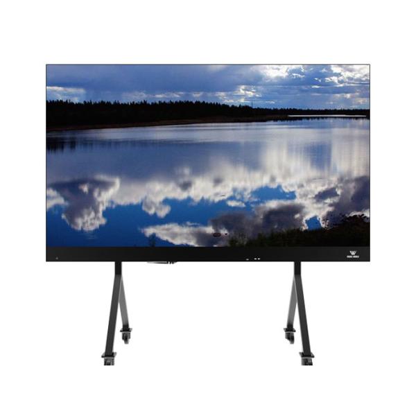 P0.7 Smart LED Poster Display COB Die-casting Aluminum Cabinet With Front