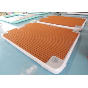 EN71 Inflatable Yacht Dock 3M Water Pontoon Platform