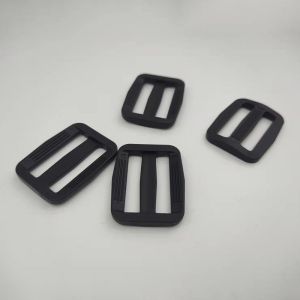 32mm*25mm Backpack Plastic Buckle Slides L Shaped