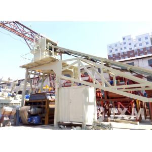Industry Batching And Mixing Equipment With Control Panel Automatic 25m³/H