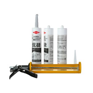Antibacterial Dowsil Silicone Sealant Cartridge Packaged Chemical Resistant