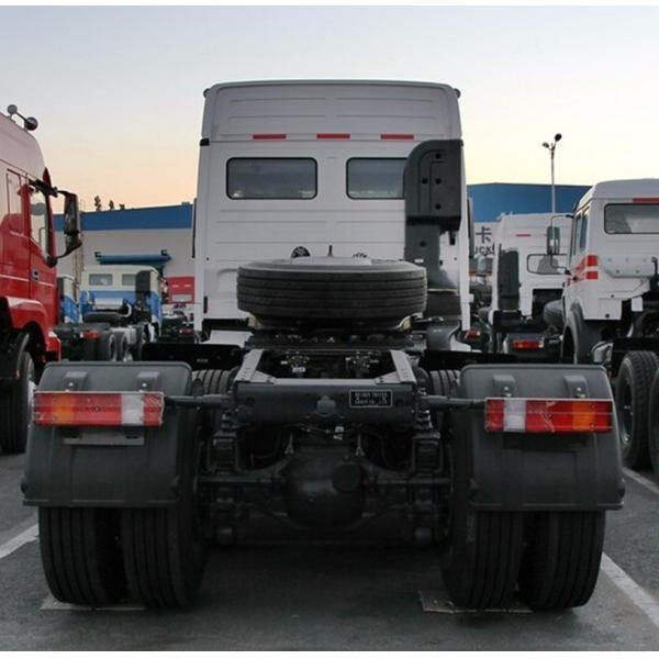 Red 380HP 10 Wheeler Trailer Head Truck 2.0 Inch Or 3.5 Inch Kingpin
