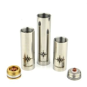 Full mechanical 18350/18500/18650 copper contact windrose mod ss