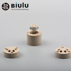 Custom Design Durable Peek Machined Parts , Machining Peek Materialmachining