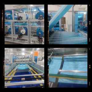 12KW Outer Trapezoidal Air Filter Bag Making Machine