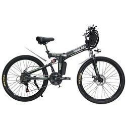 Unisex 26 Electric Folding Bike Multipattern With 1000W Motor