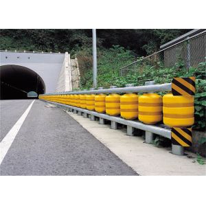 Quality Rolling Guardrail Barrier Q235 Hot Dip Galvanizing for sale
