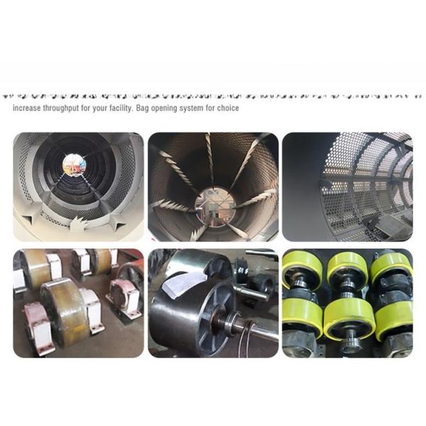 Voltage-Adjustable Municipal Solid Waste Trommel Screen with Customizable Capacity