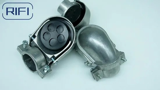 Aluminum Die Cast EMT Service Entrance Cap with Tamper Resistance Grounding