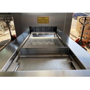 SUS 304 Industrial 2 Roller Meat Slicer Machine 300KG/H