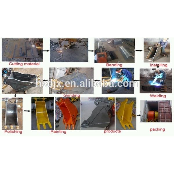 Construction machinery spare parts for loader bucket excavator bucket excavator parts