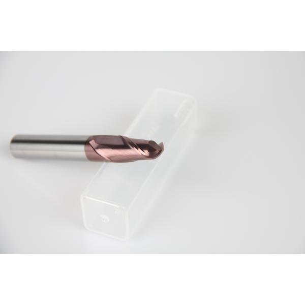 2 / 4 Flutes Carbide Ball Nose End Mill Hrc55 6mm 8mm Diameter