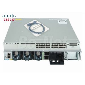 WS-C3850-24T-L 3850 Used Cisco Switches , 24 Port Network Managed Switch 350WAC