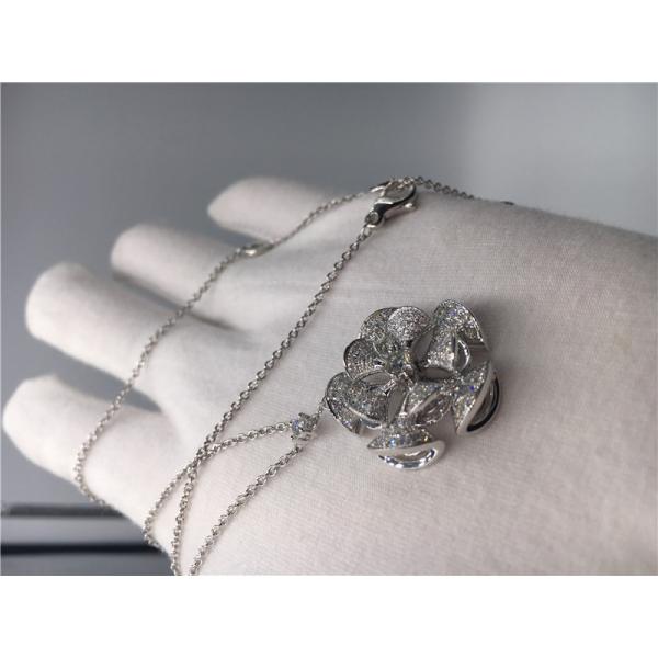 Divas' Dream Necklace Luxury Jewelry Jewelry 18K White Gold With Diamonds No Gemstone