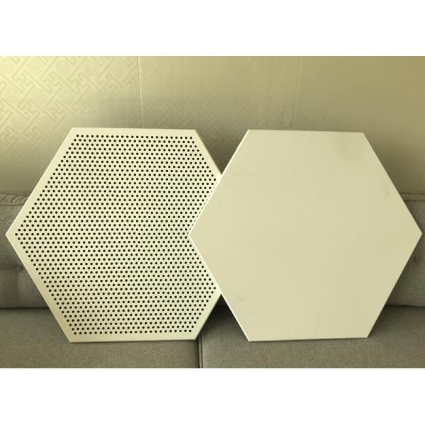 waterproof Aluminum Metal Ceiling 404x404x404x404x404x404mm Beautiful Shape Of