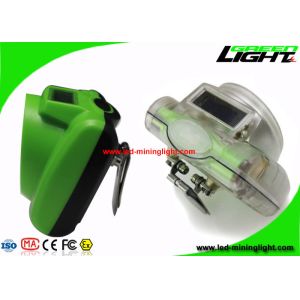Cordless Mining Hard Hat Led Lights , Underground Mining Headlight Explosion