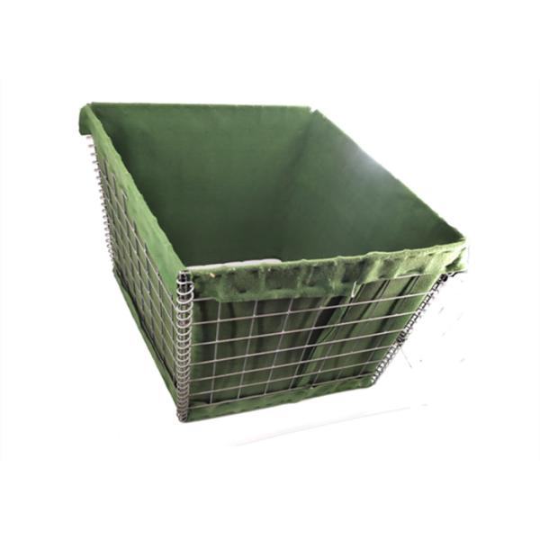Buy Q195 54'' Military Sand Wall Hesco Barrier ZnAl Coated at wholesale prices