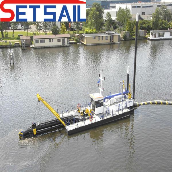 Weichai Diesel Engine Cutter Suction Sand Dredger with PLC Siemens