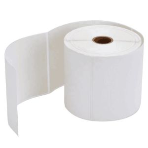 Polypropylene Sticky Label Roll 120mm Self Adhesive Shipping Labels