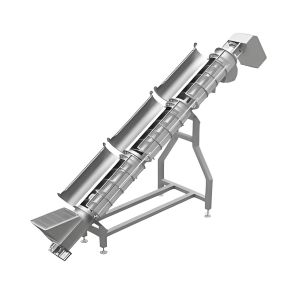 China Custom Stainless Steel Durable Spiral Conveyor For Food Processing And Material Handling With Adjustable Speed on sale China Custom Stainless Steel Durable Spiral Conveyor For Food Processing And Material Handling With Adjustable Speed on sale