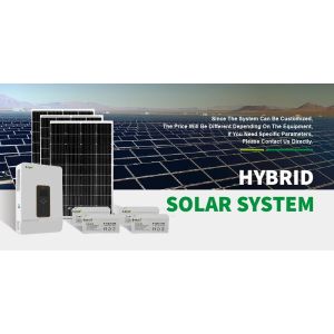 Quality Lithium Battery Hybrid Solar System Hybrid Solar Power Generation System for sale