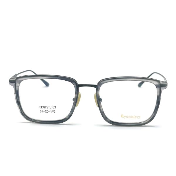 BD015T Unisex Acetate Metal Frames with Titanium - The Ultimate Fashion