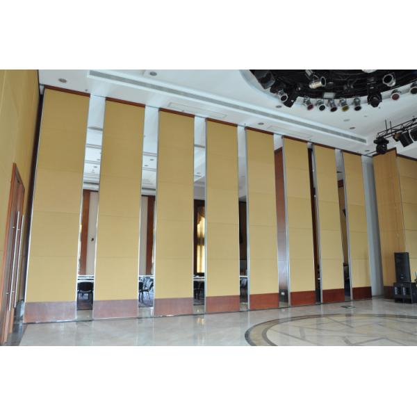 Shopping Hall Mall Frameless Sliding Folding Glass Partition Doors With Dupont Roller