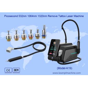 Picosecond 532nm 1064nm 1320nm Remove Tattoo ND Yag Laser Machine