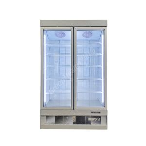 China Rapid And Deep Freezing Built In Glass Door Freezer Adjustable Shelf For Frozen Food Display on sale