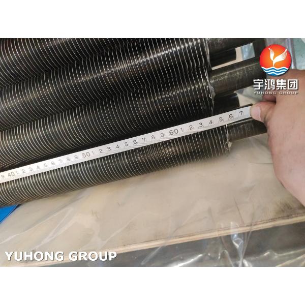 ASTM A179 Carbon Steel Seamless Tube Embedded Fin Tube For Air Cooler