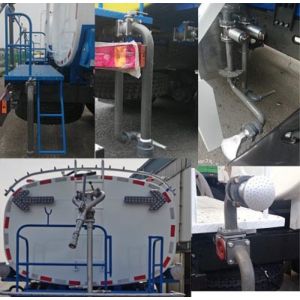 25 Tons Sprinkler Water Truck 14m3 Water Spraying Vehicle High Efficiency