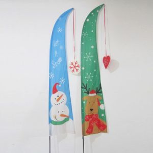 Quality Wind Flag Snowman and Reindeer for sale