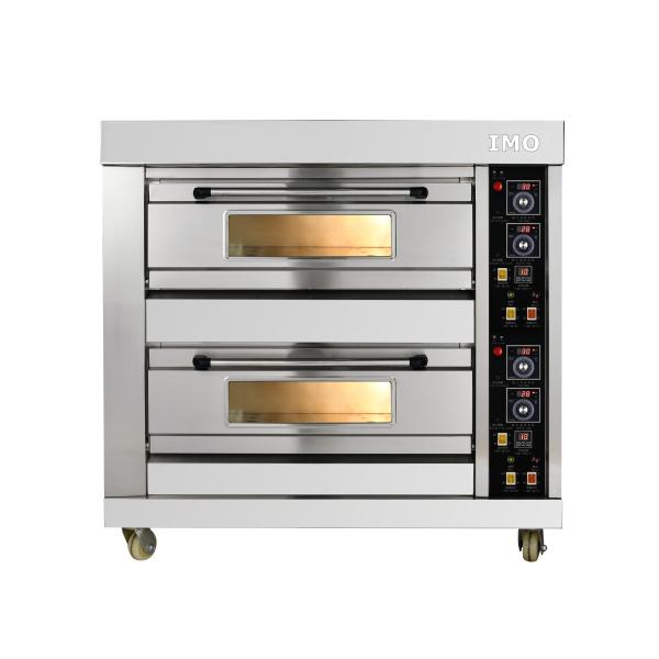 Stainless Steel Commercial Electric Baking Ovens Precise Time And Temperature