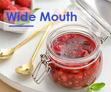 Popular Wholesale 100ml 180ml 280ml Food Grade Round Honey Glass Jar With Clip Cover