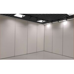 Meeting Room Sliding Soundproof Partition Wall Aluminum Alloy Profile