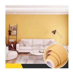 Modern Peel and Stick Wallpaper 1.96 inches Width Plain Blue Self Adhesive