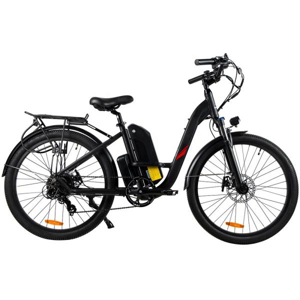 Buy 48V Women'S Lightweight Electric Bike Multigear Aluminum Alloy Frame at wholesale prices
