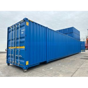 108 CBM Capacity Double End Door 6mm Steel Floor 2591mm Wide Trailer and Rail