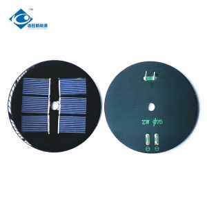6 Battery 150MA 0.4W 3V Lightweight Silicon Solar Module ZW-R75 6 Battery Mini