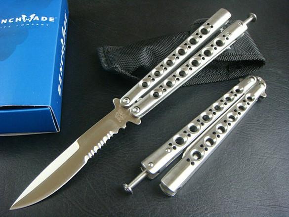 Buy Benchmade knife BM42 flail knife - half serrated at wholesale prices