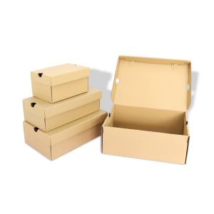 Matt Lamination Shoe Packaging Box Folding Recycled Materials