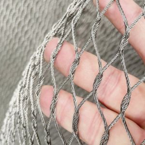 Stainless Steel Wire Rope Mesh For Marine Application