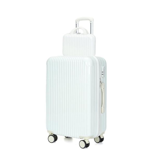 Travel luggage Sets, cosmetic case set, Scratch-Resistant And Wear-Resistant PVC Material, Large Capacity Suitcase, Silent Pulley + Combination Lock