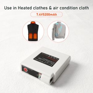 18650 Heated Vest Battery Pack 11.1V 2600mAh Heated Jacket Battery