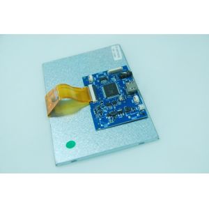 7.0 Inch 400cd/M2 Industrial HMI Touch Panel With 24Bit RGB Interface