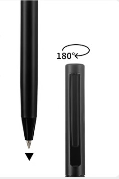 Metal pen Rotating signature pen high-end touch rotating school pen student stationery business metal pen with logo